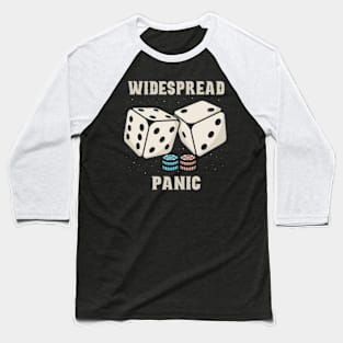 widespread panic Dice Baseball T-Shirt